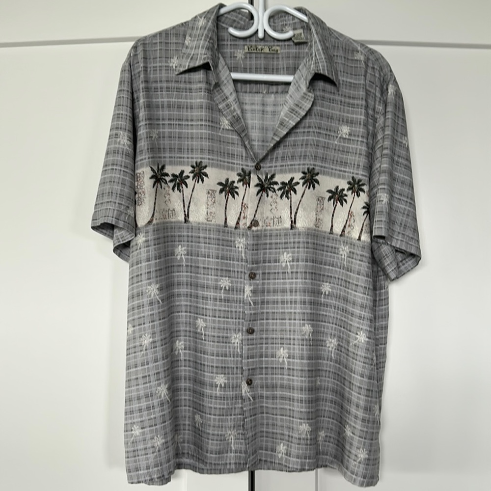 Batik Bay Palm Tree print casual shirt